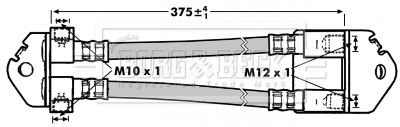 BORG & BECK Jarruletku BBH6998